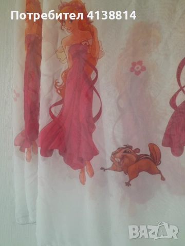 Красиви пердета с принцеси, снимка 3 - Пердета и завеси - 53378767