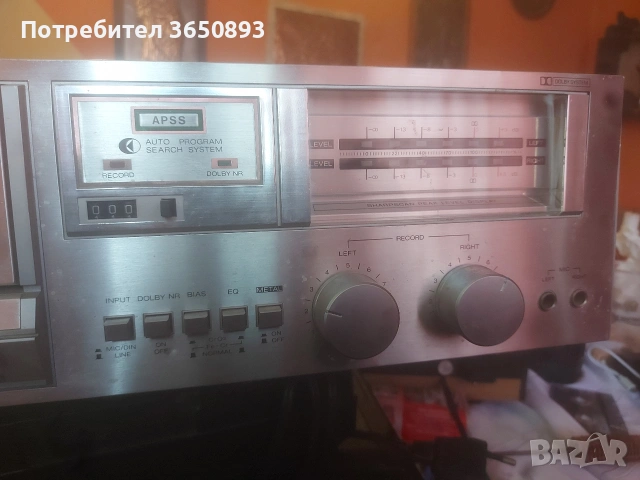 шарп оригинален Японски дек, снимка 3 - Аудио касети - 54170262