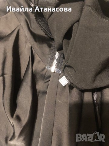 Черна рокля без презрамки, снимка 3 - Рокли - 38763283