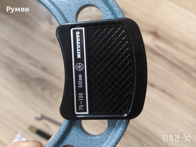 Външен микрометър Mitutoyo 103-140-10 – с тресчотка: 75-100 мм, снимка 8 - Шублери - 52773359