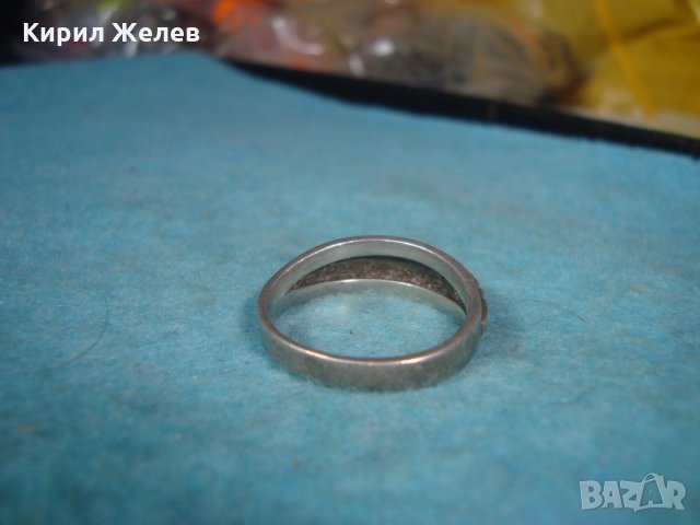 СТАР СРЕБЪРЕН РЪЧНО ИЗРАБОТЕН и ОРНАМЕНТИРАТ ПРЪСТЕН ВИСОКА ПРОБА СРЕБРО ВИНТИДЖ БИЖУ 26801, снимка 9 - Антикварни и старинни предмети - 34895286