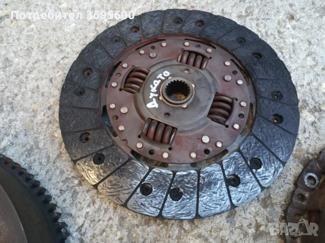 Ducato Jumper Boxer Дукато Джъмпер Боксер съединител маховик феродов притискателен диск, снимка 3 - Части - 44740807