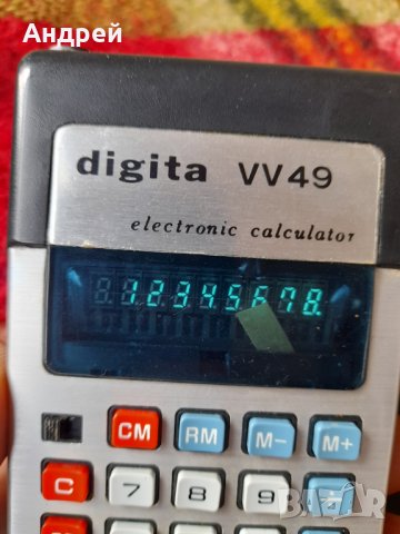 Стар калкулатор Digita VV49, снимка 1 - Други ценни предмети - 42841106