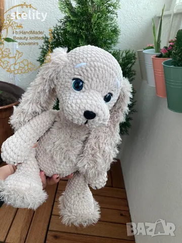 Плюшена играчка кученце, снимка 2 - Плюшени играчки - 48419711