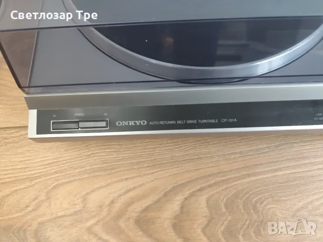 Грамофон ONKYO cp 101a, снимка 4 - Грамофони - 56505330
