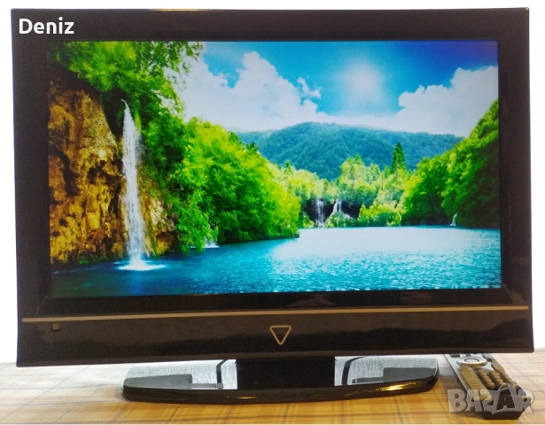 Телевизор с DVD плейър и оригинално дистанционно - Tevion, снимка 13 - Телевизори - 52904638