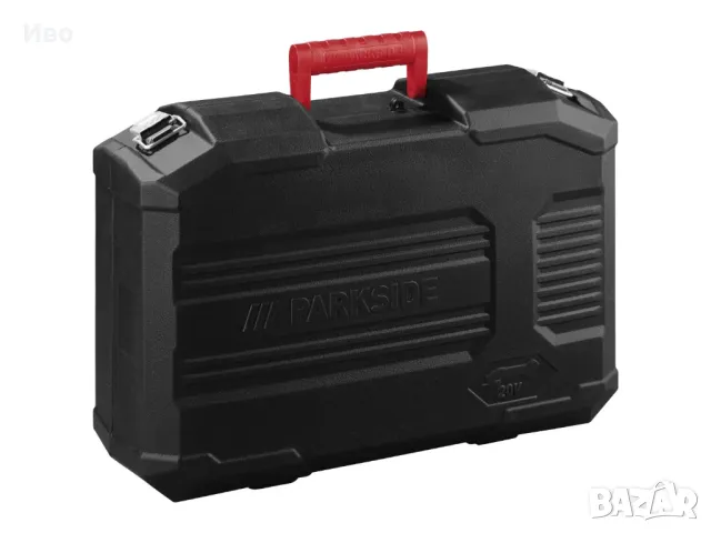 Акумулаторен ъглошлайф Parkside Ф 125 мм. 20V + Батерия 4Ah + Бързо Зарядно 4,5Ah, снимка 6 - Други инструменти - 48049116