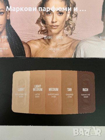 ЕКСКЛУЗИВЕН КОМПЛЕКТ МОСТРИ ФОНДЬОТЕН НА АМЕРИКАНСКАТА МАРКА HUDABEAUTY, снимка 5 - Козметика за лице - 42434471