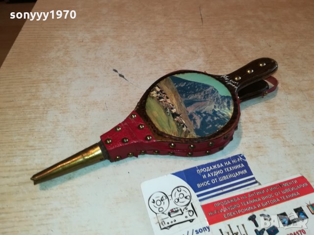 ДУХАЛО ОТ ФРАНЦИЯ 24Х9СМ 3112211127, снимка 3 - Антикварни и старинни предмети - 35283307