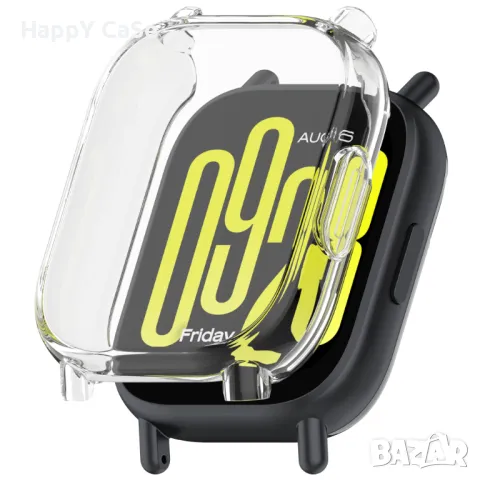 Xiaomi Redmi Watch 5 / 5 Active / 5 Lite / Мек TPU силиконов кейс с протектор, снимка 4 - Смарт часовници - 47564825