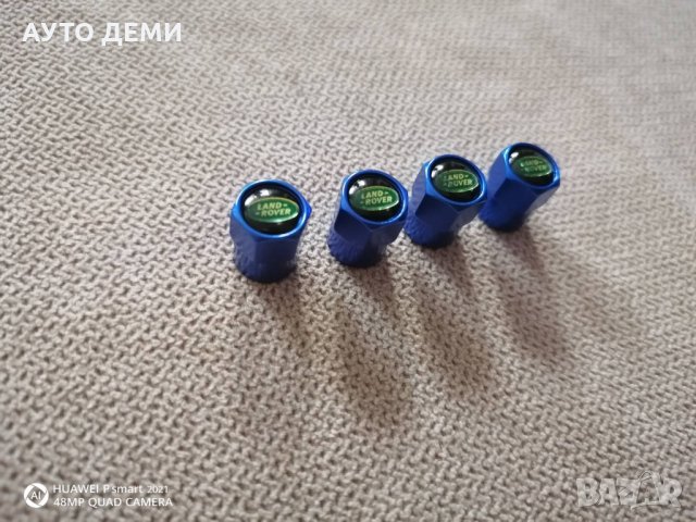 Качественни капачки за вентили винтили с емблеми на Ланд Ровър Land Rover за кола автомобил джип ван, снимка 3 - Аксесоари и консумативи - 33799983