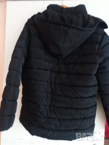 Мъжко дебело зимно яке размер XL с качулка, снимка 2 - Якета - 53134473