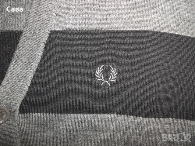 Жилетка FRED PERRY  мъжка,Л, снимка 2 - Суичъри - 53940403