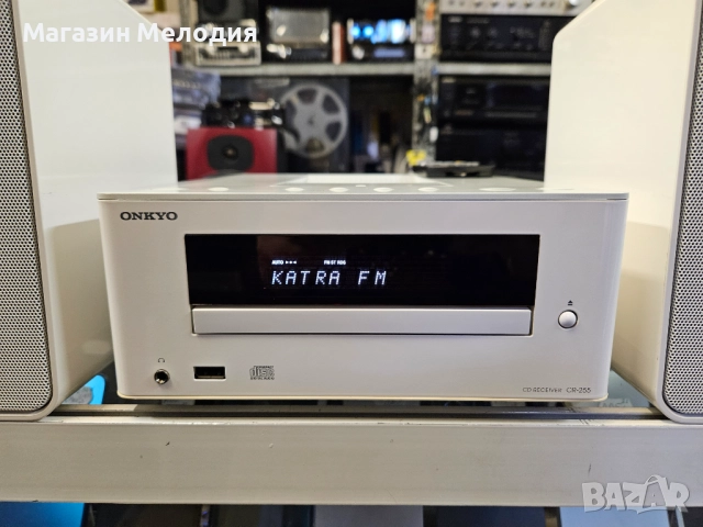 Аудиосистема ONKYO CR-255 с две тонколони и оригинално дистанционно. Има радио, диск, usb, ipod и au, снимка 3 - Аудиосистеми - 50174656