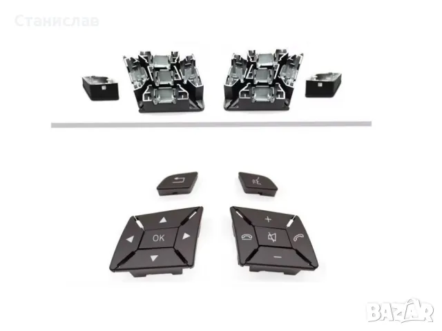 Mercedes GLK X204 Facelift Капачета за волан , снимка 2 - Части - 50218128