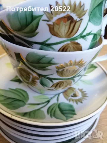 Част от сервиз. СССР, снимка 3 - Антикварни и старинни предмети - 56327437