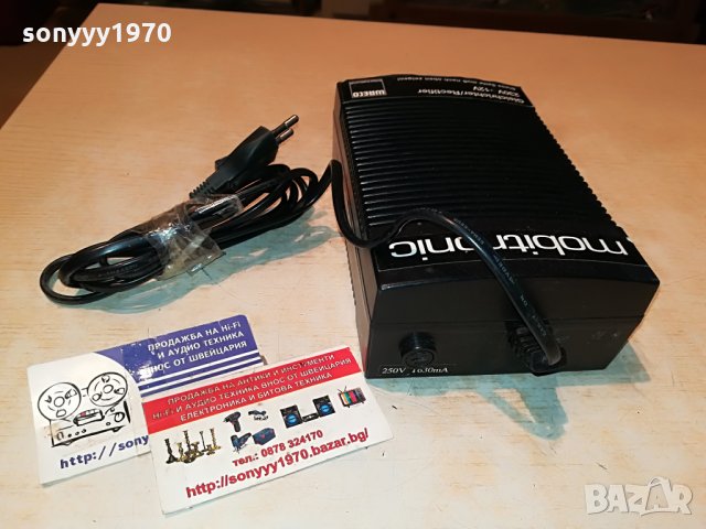 mobitronic waeco 220v-12v germany 0908212005, снимка 3 - Мрежови адаптери - 33769786