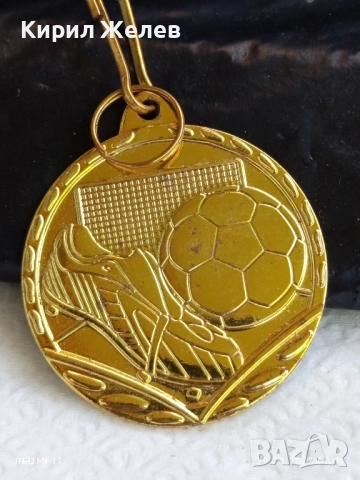 Спортен медал тема ФУТБОЛ рядък за КОЛЕКЦИЯ ДЕКОРАЦИЯ 29057