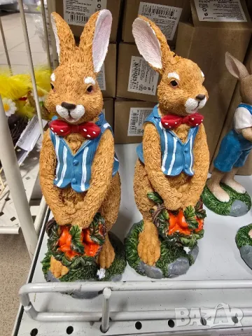 великденски фигурки зайчета , снимка 2 - Декорация за дома - 49636479