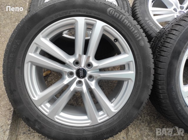 Оригинални джанти 20 цола с нови зимни гуми за Audi Q7 1000 км!!!!, снимка 12 - Гуми и джанти - 37846927