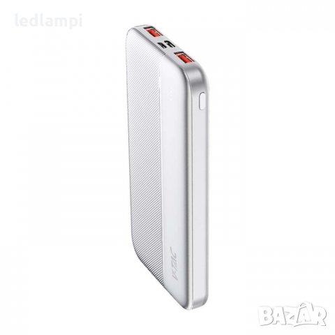 Външна Батерия 10000mAh Бързо Зареждане Бяла