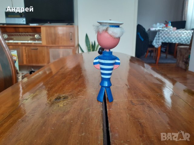 Стар сувенир,фигурка моряк,моряче #7, снимка 3 - Други ценни предмети - 31530591