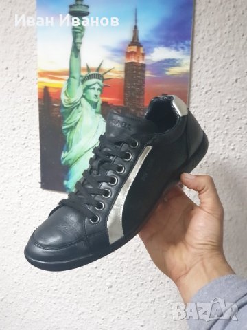 оригинални  кожени спортно-елегантни обувки  Prada  номер 43, снимка 11 - Спортно елегантни обувки - 38708839