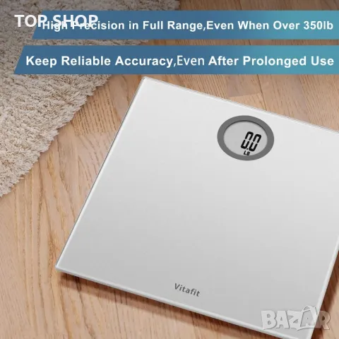 Vitafit Дигитална везна за телесно тегло VT172, снимка 3 - Електронни везни - 48788375