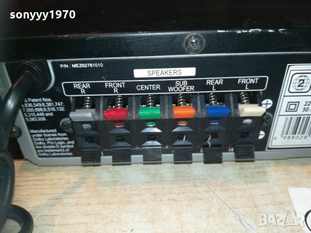 pioneer xv-dv404k dvd/cd receiver-usb/hdmi/внос switzerland, снимка 14 - Ресийвъри, усилватели, смесителни пултове - 30234824