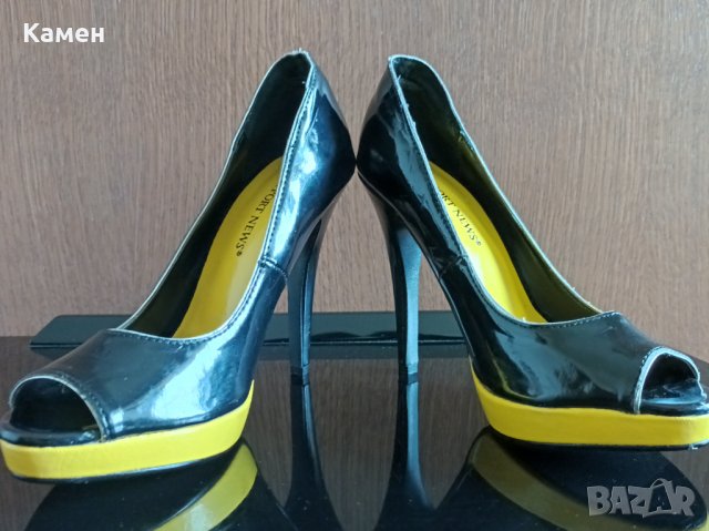 Обувки с висок ток, снимка 5 - Дамски обувки на ток - 34431143