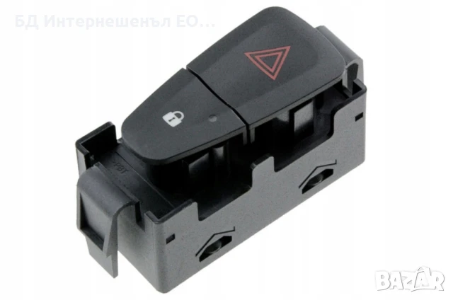 252100001  Бутон за аварийни светлини Renault, Fluence, Dacia, Sandero, Dokker