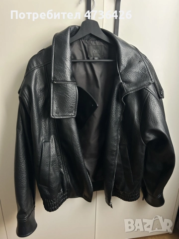 Кожено Яке Zara 