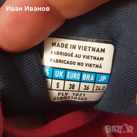 маратонки Mizuno WAVE RIDER 25 номер 38, снимка 8 - Маратонки - 44150255