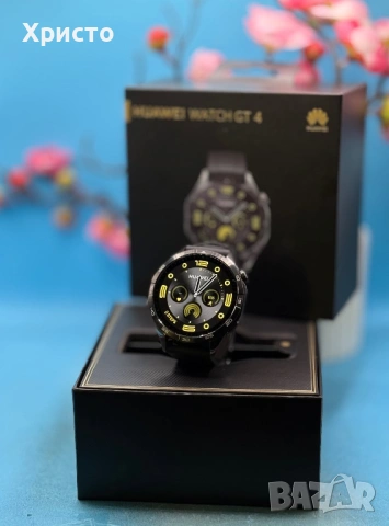 Мъжки смарт часовник Huawei Watch GT 4, 46 мм, Black 