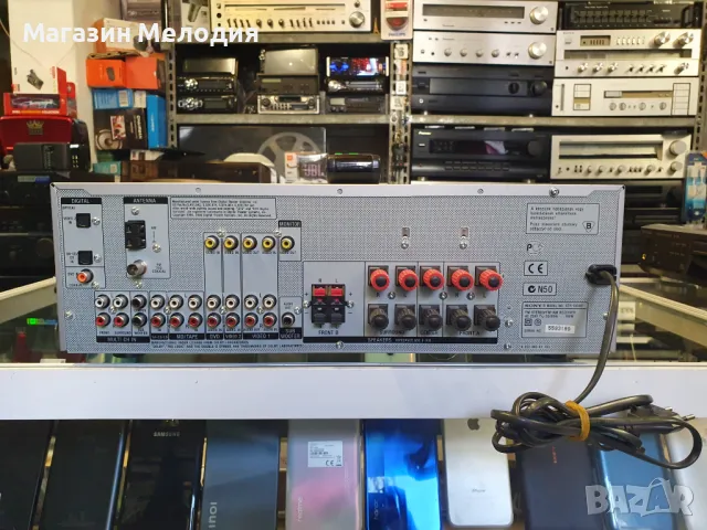 Ресийвър SONY STR-DE497 Има оригинално дистанционно. Две по 100 вата на 8 ома. В отлично техническо , снимка 9 - Ресийвъри, усилватели, смесителни пултове - 48277830