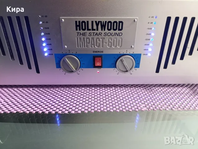 Двуканален аудио усилвател Hollywood Impact-600 , снимка 5 - Ресийвъри, усилватели, смесителни пултове - 56116970