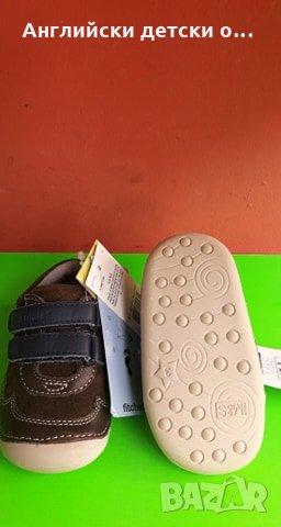 Английски детски обувки естествена кожа-2 цвята M&S, снимка 5 - Детски обувки - 29950205