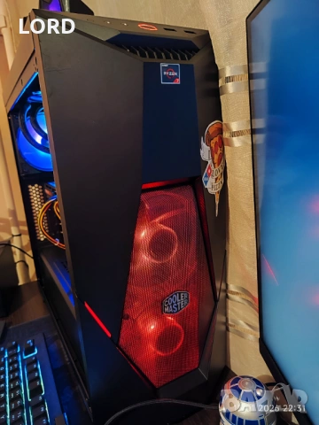 Геймърски Ryzen 5 5600X, RX 7600 8GB, RAM 16GB DDR4 3200, снимка 5 - Геймърски - 53079556