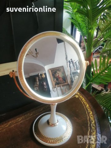Двустранно настолно огледало , снимка 1