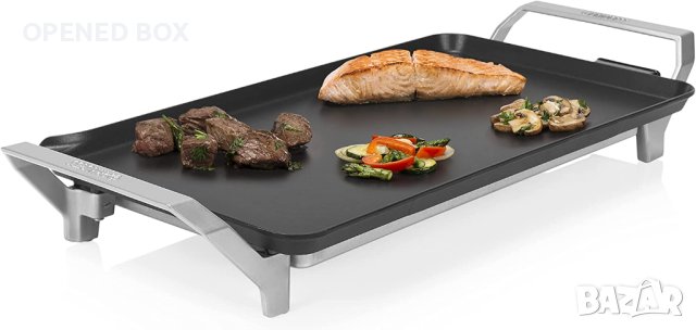 Електрически грил "Table Chef Premium", 23 x 43 см, 2000 W - Princess, снимка 2 - Скари - 40819234