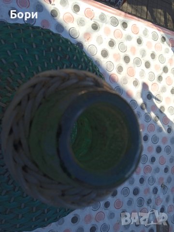 Стара дамаджана 15 литра зелено стъкло, снимка 6 - Буркани, бутилки и капачки - 39734006