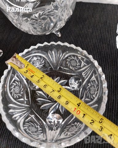 Комплект, бонбониери и купи, чешки кристал , снимка 4 - Декорация за дома - 42758990