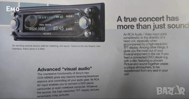 Автомобилен CD player CDX-M9900, снимка 6 - Аудиосистеми - 54298222