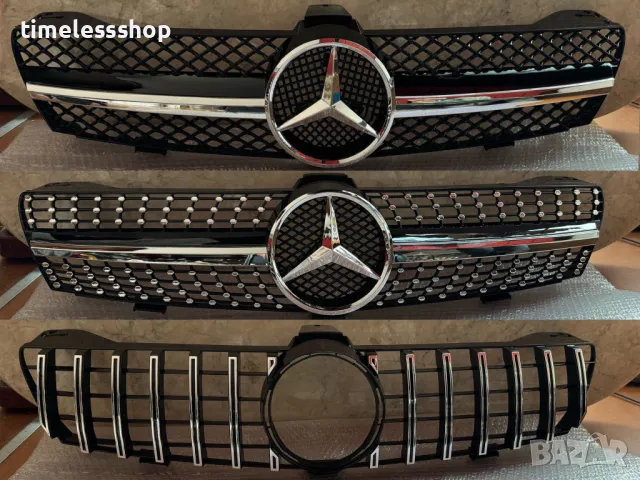 Решетка за Mercedes CLS W219 AMG/DIAMOND/GT МЕРЦЕДЕС ЦЛС 05-08г.
