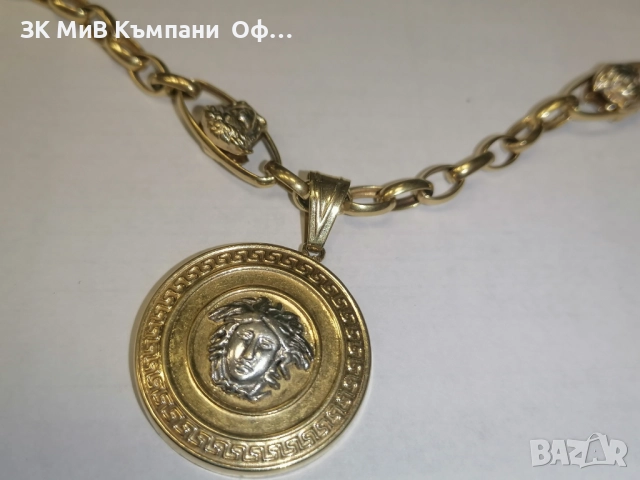 Златно дамско колие - 14.57гр. - 14К, снимка 2 - Колиета, медальони, синджири - 52753357