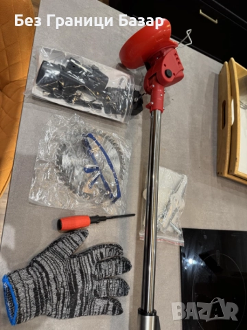 Нов Безжичен тример 12V за трева и храсти, лек и удобен за градина двор, снимка 2 - Градинска техника - 52742065