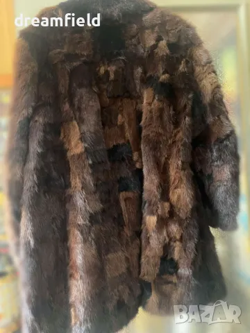 Палто естествен  косъм, снимка 2 - Палта, манта - 49168977