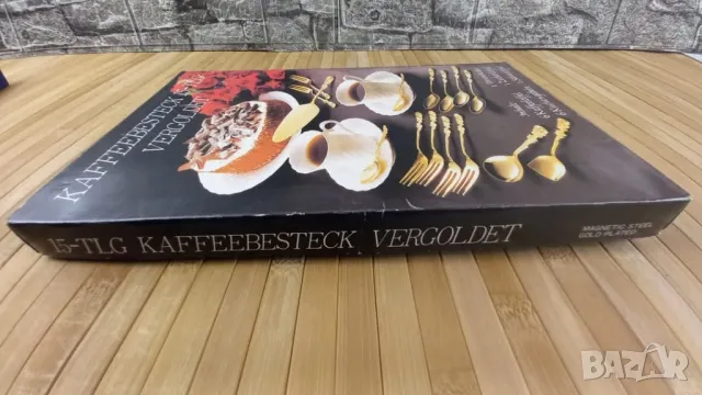 Комплект десертни прибори, снимка 6 - Прибори за хранене, готвене и сервиране - 50113155