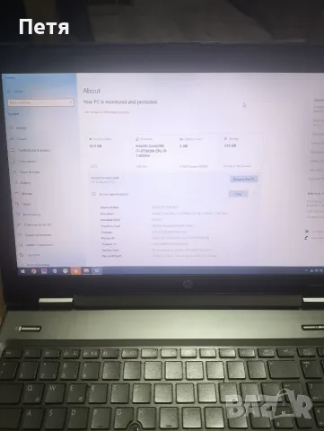 Мощен лаптоп HP EliteBook 8570w / i7 / 12GB RAM / SSD / Висок клас работна станция, снимка 7 - Лаптопи за работа - 56150983
