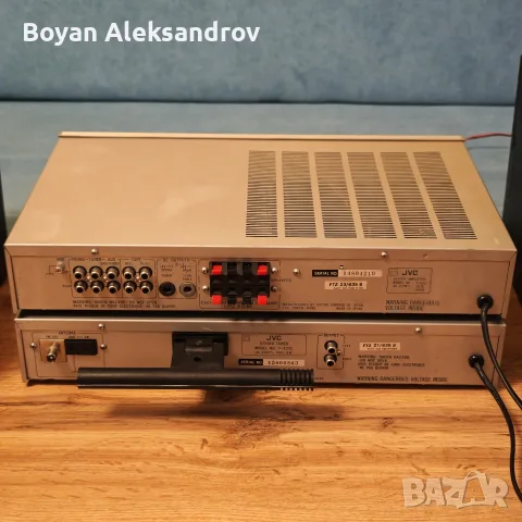 Усилвател JVC A-K22 и Тунер JVC T-X22L в комплект, снимка 9 - Ресийвъри, усилватели, смесителни пултове - 56261630